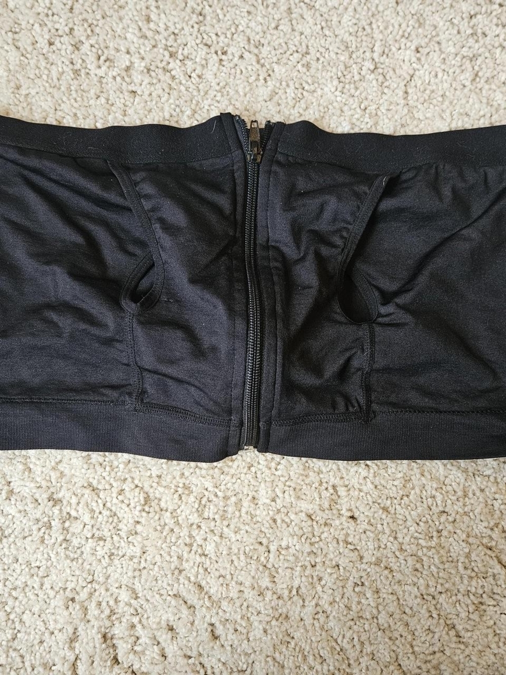 Joyspun Pumping Front-Zip Bandeau Bra
